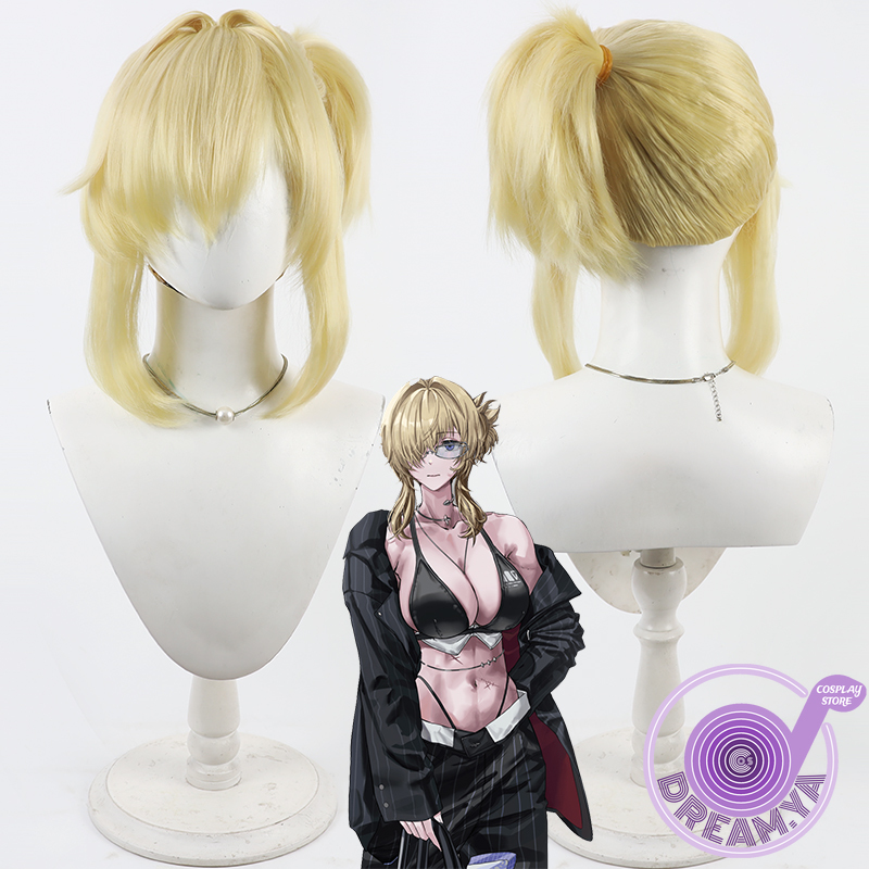 Grave Cosplay Wig Nikke Goddes - огляд і ціна Synthetic Wigs