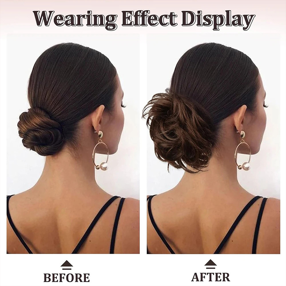 EAST Synthetic Chignon Messy B - огляд і ціна Claw Clip Messy Bun Hair Piece