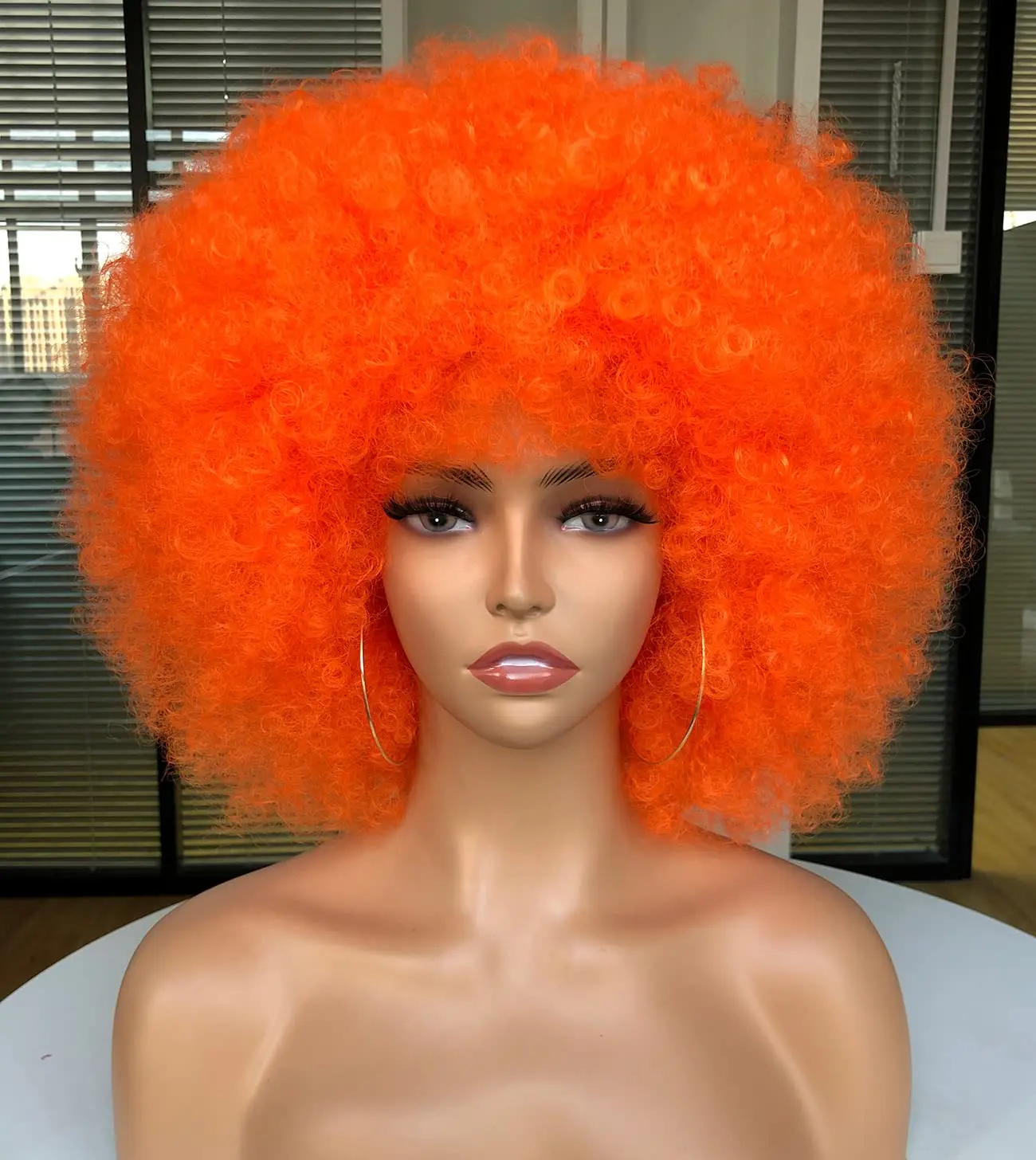 Afro Wig Kinky Curly Synthetic - огляд і ціна Synthetic Braided Wigs For Black Women