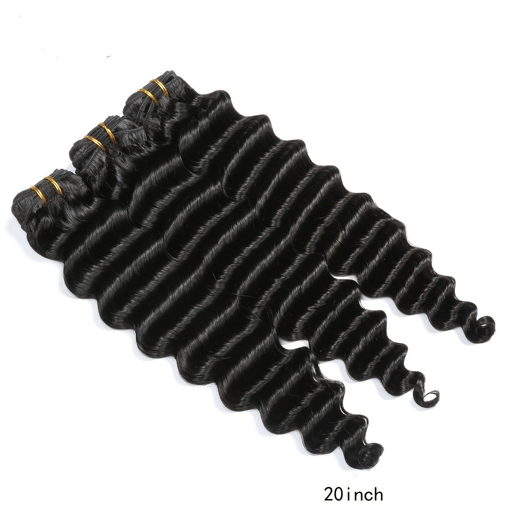 Loose Deep Wave Bundles With C - огляд і ціна Deep Wave 3 Bundles With Closure