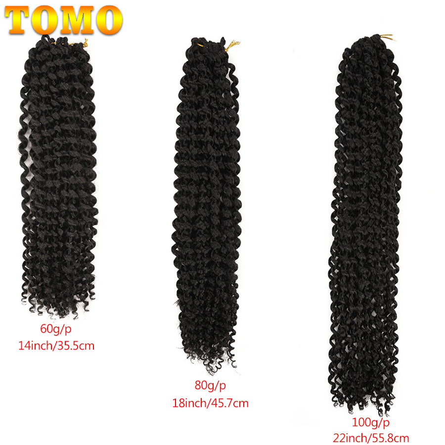 TOMO Passion Twist Crochet Hai - огляд і ціна Water Wave Bulk Human Hair For Braiding