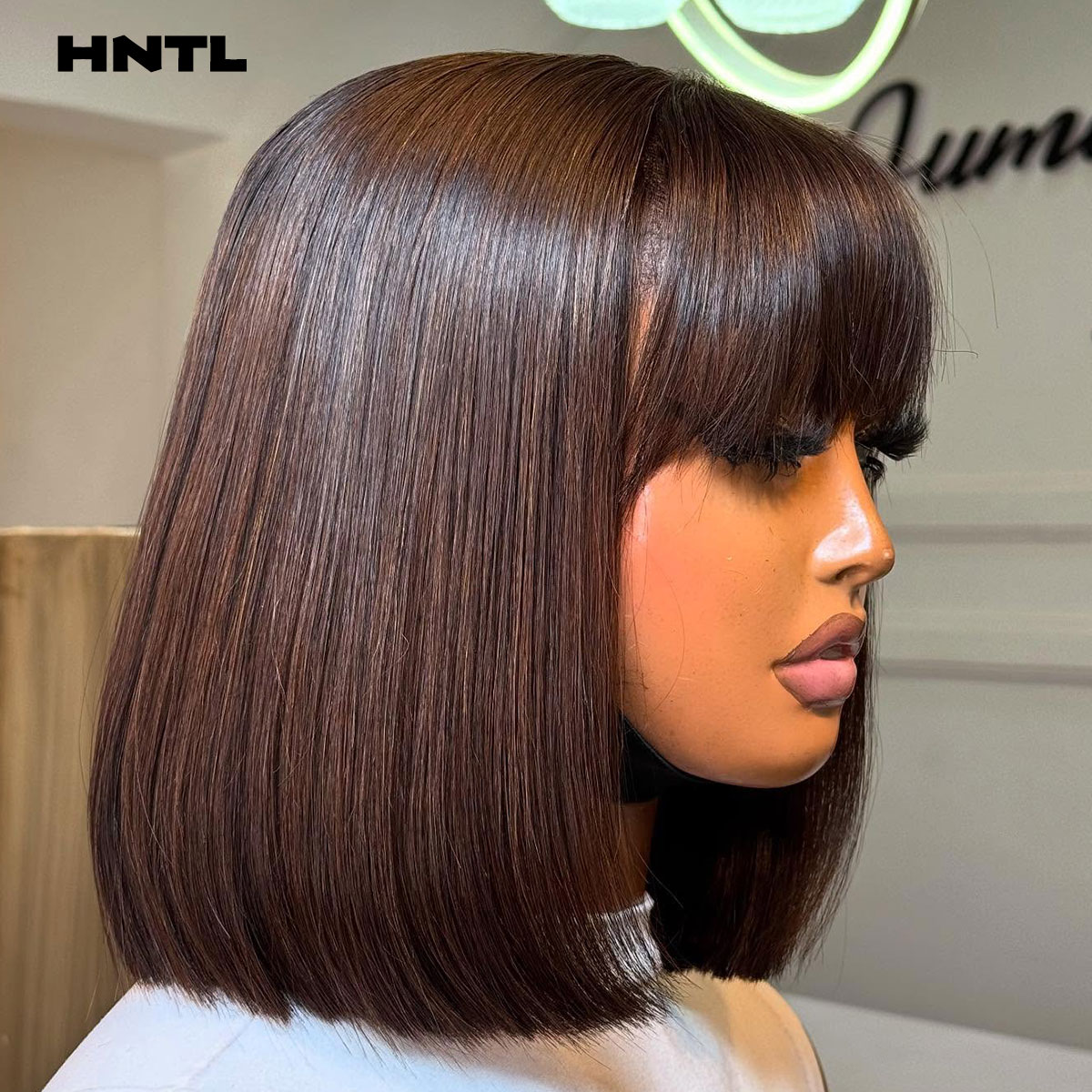 Wear & Go Glueless Wig Human H - огляд і ціна Pre Parted 13X4 Lace Front Bob Wig