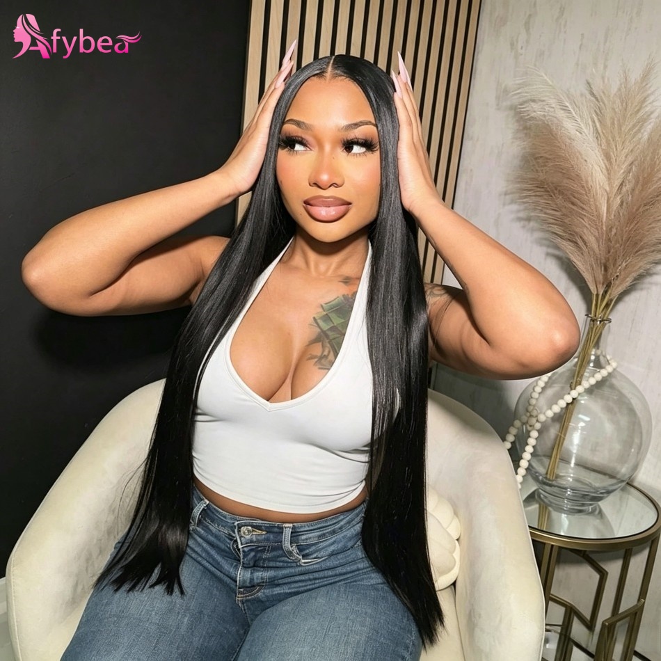 Straight Human Hair Wigs Gluel - огляд і ціна Hd Lace Frontal Wig Human Hair Pre Plucked