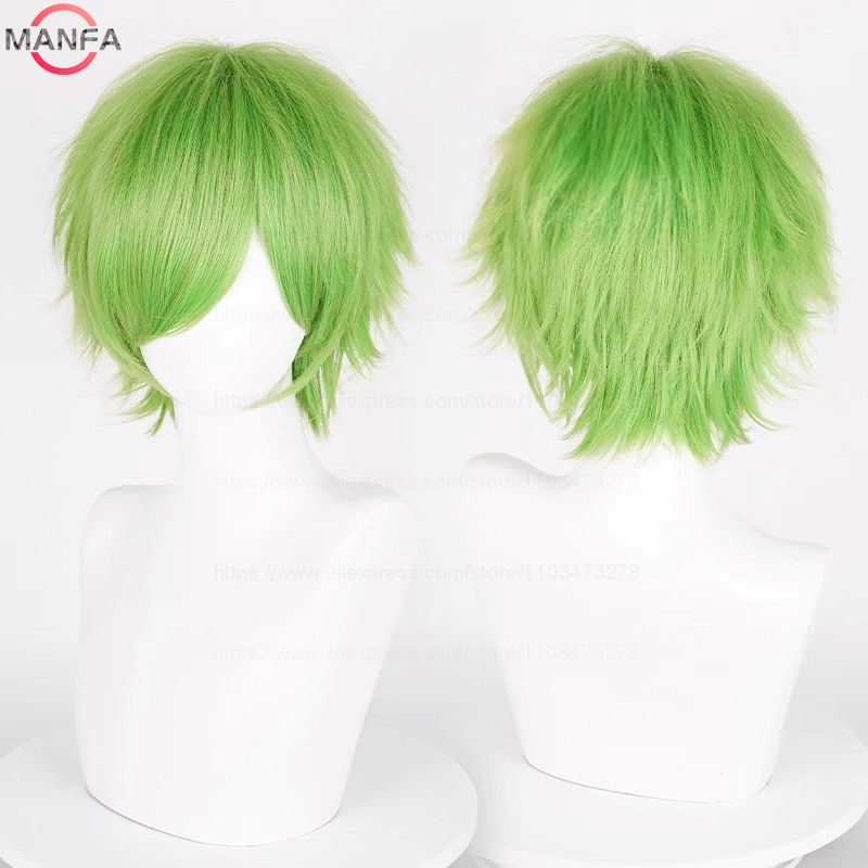 Anime 30cm Short Straight Cosp - огляд і ціна Synthetic Braided Wigs For Black Women