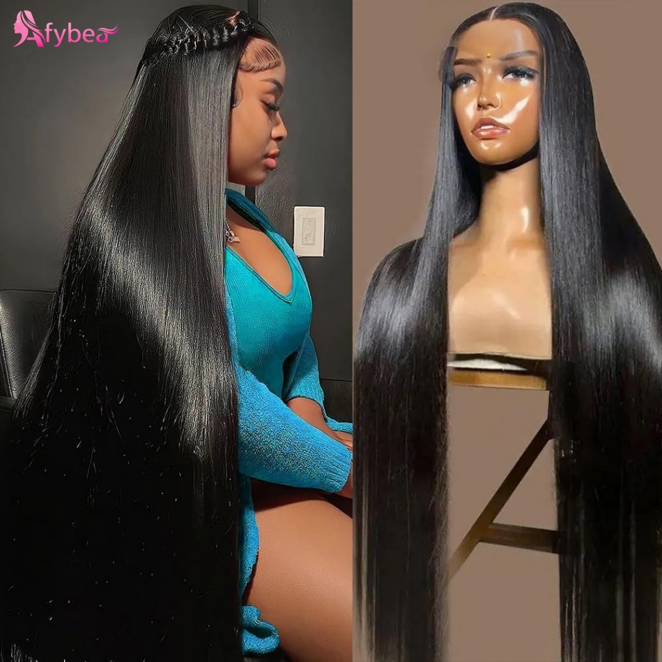 40 Inch Straight Human Hair Wi - огляд і ціна Hd Lace Frontal Wig Human Hair Pre Plucked