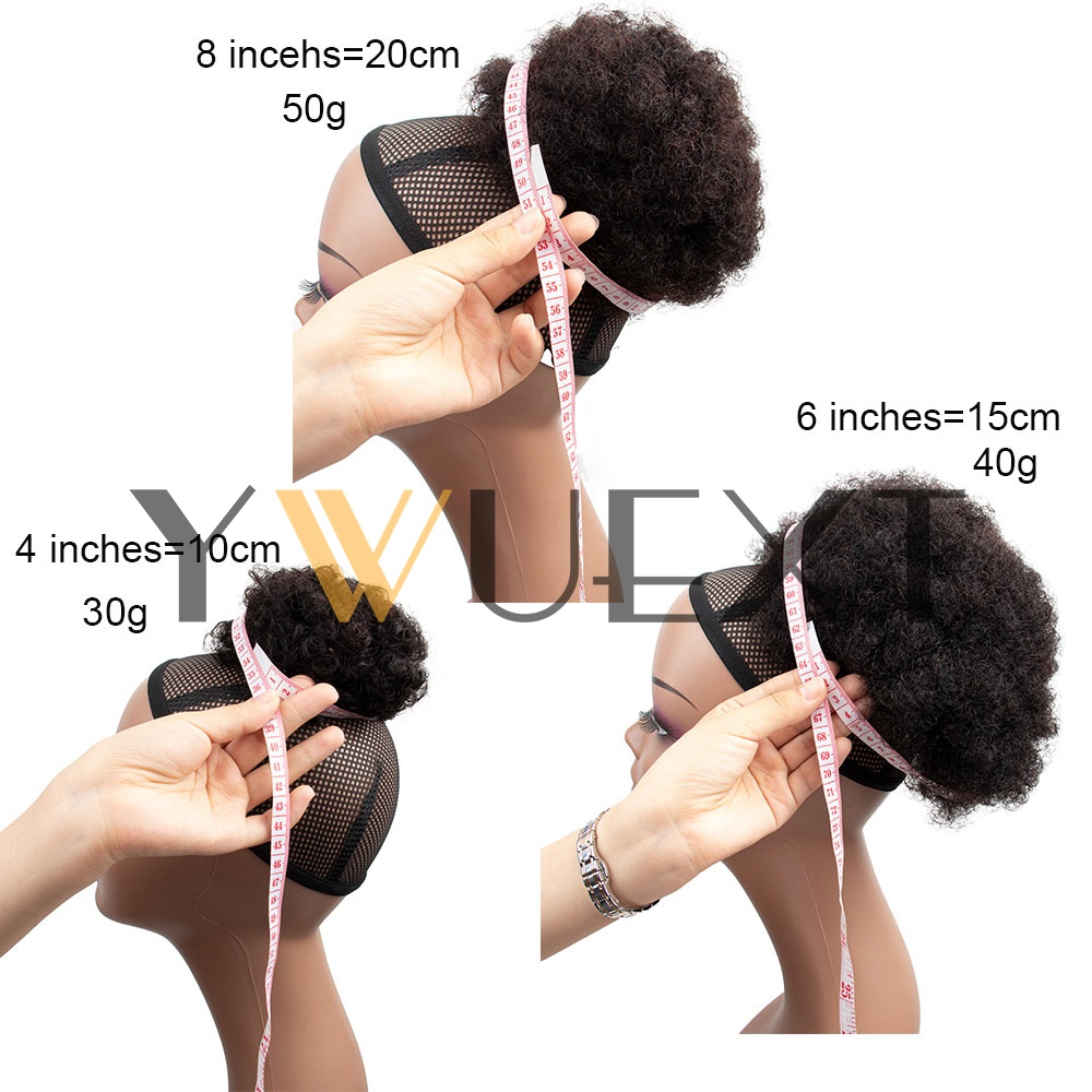Afro Puff Drawstring Ponytail  - огляд і ціна Drawstring Afro Curly Puff Ponytail