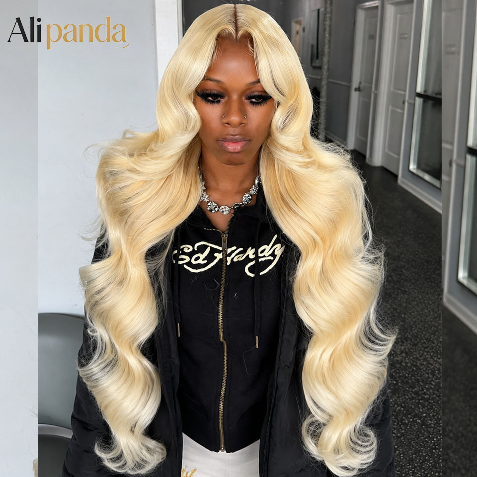 613 HD Lace Frontal Wig 13x6 3 - огляд і ціна 613 Blonde Body Wave Lace Front Wig