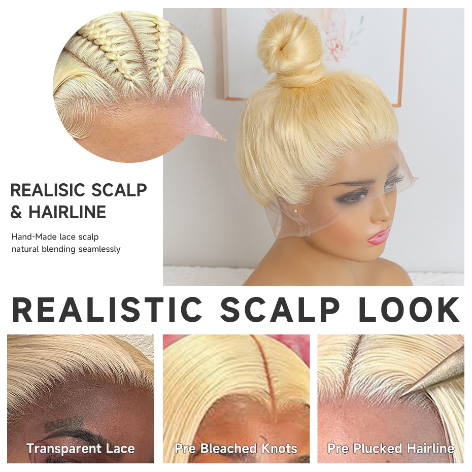 40 42 Inch 360 Full Lace Wig B - огляд і ціна Hd Lace Frontal Wig Human Hair Pre Plucked