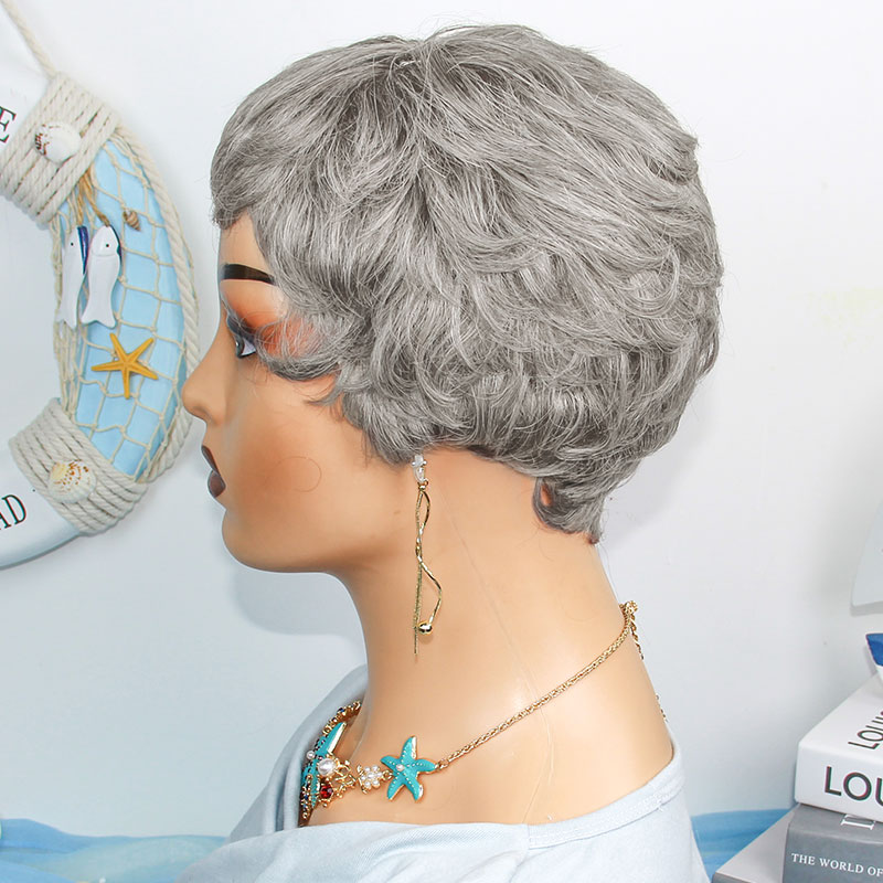 Short Straight Human Hair Wigs - огляд і ціна Short Pixie Cut Wig Human Hair Cheap