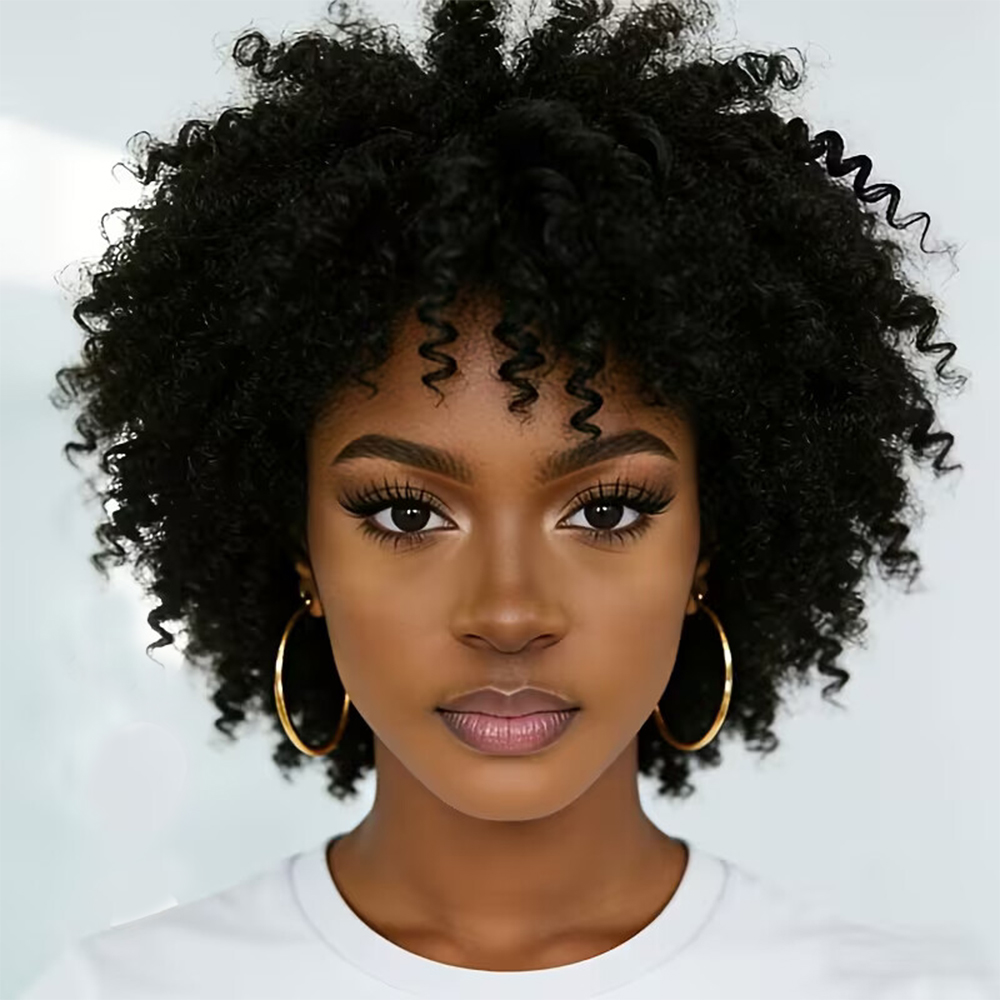 Human Hair Bob Wigs Short Kink - огляд і ціна Short Pixie Cut Wig Human Hair Cheap
