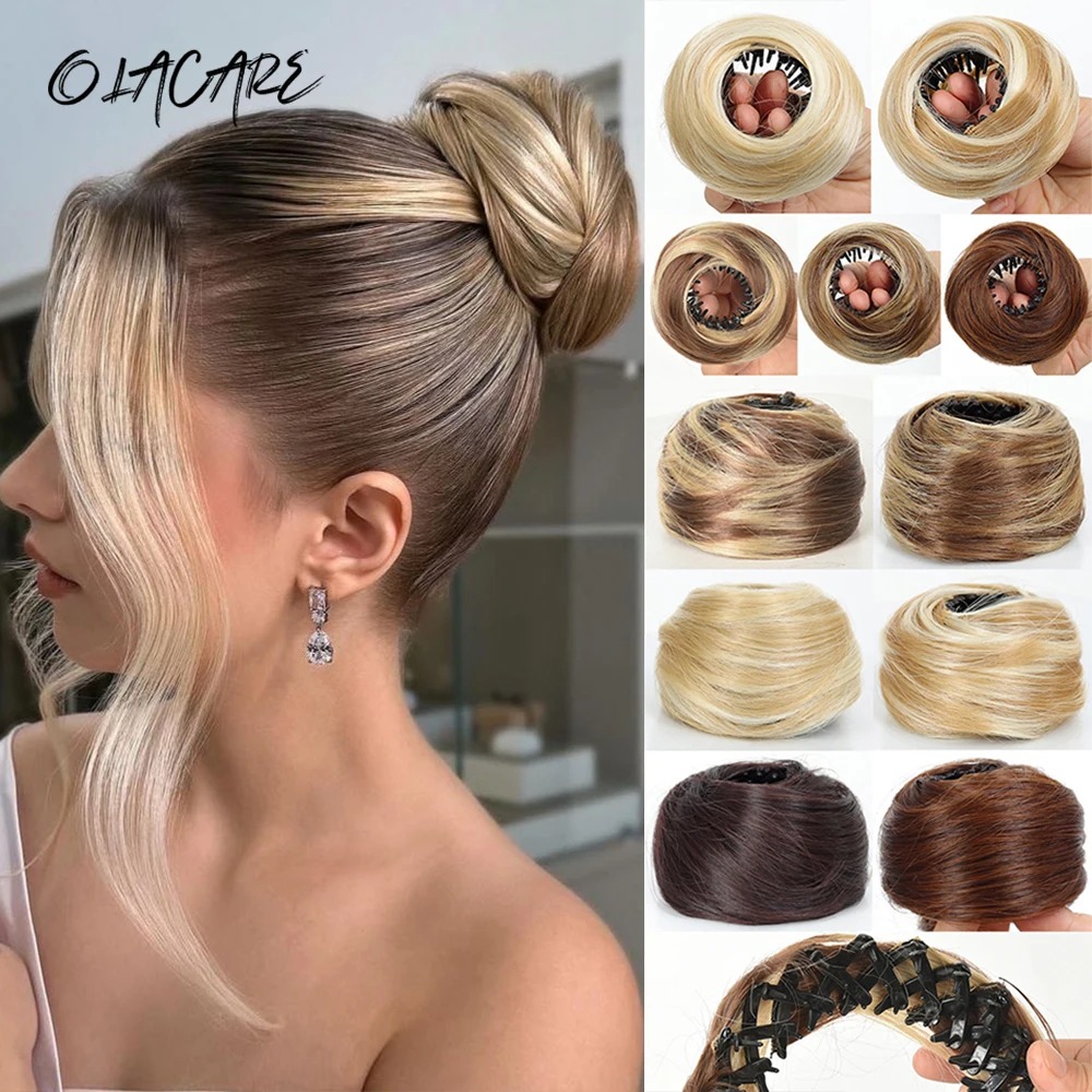 Synthetic Mini Claw Clip in Me - огляд і ціна Claw Clip Messy Bun Hair Piece